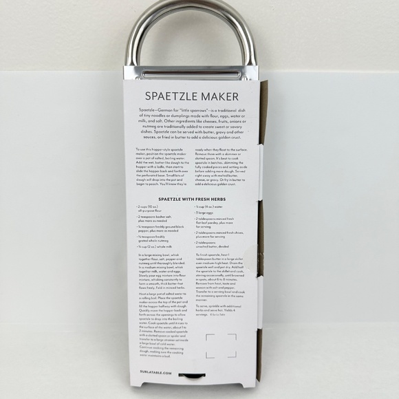 Sur La Table Spaetzle Maker - Picture 6 of 7